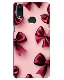 Чехол для Samsung Galaxy A10s (A107) с картинкой «Бордовый атлас»