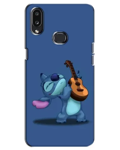 Чехол для Samsung Galaxy A10s (A107) с картинкой «Стич с укулеле»