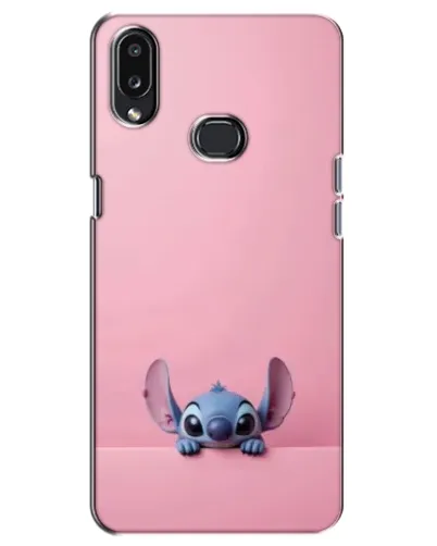 Чехол для Samsung Galaxy A10s (A107) с картинкой «Stitch выглядывает»