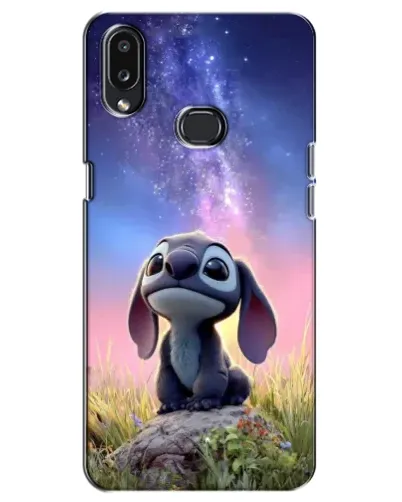 Чехол для Samsung Galaxy A10s (A107) с картинкой «Стич на рассвете»