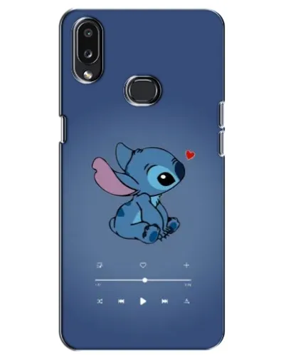 Чехол для Samsung Galaxy A10s (A107) с картинкой «Музыкальный Stitch»