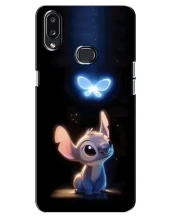 Чехол для Samsung Galaxy A10s (A107) с картинкой «Сияющий Стич»