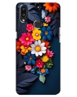 Чехол для Samsung Galaxy A10s (A107) с картинкой «Цветочная феерия»