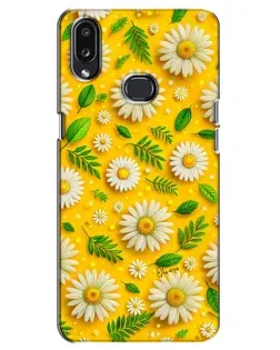 Чехол для Samsung Galaxy A10s (A107) с картинкой «Ромашковое солнце»