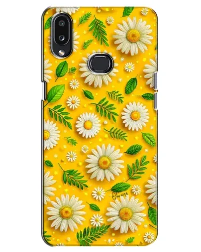 Чехол для Samsung Galaxy A10s (A107) с картинкой «Ромашковое солнце»