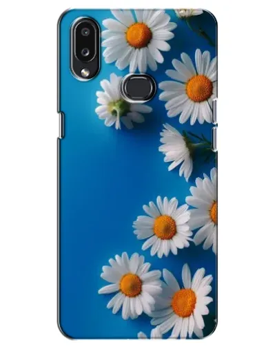 Чехол для Samsung Galaxy A10s (A107) с картинкой «Белоснежные маргаритки»