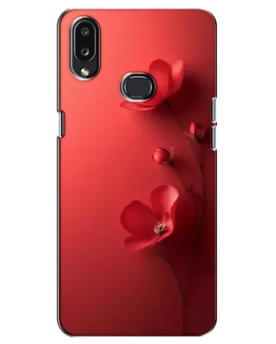 Чехол для Samsung Galaxy A10s (A107) с картинкой «Маковые соцветия»