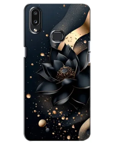 Чехол для Samsung Galaxy A10s (A107) с картинкой «Черный лотос»