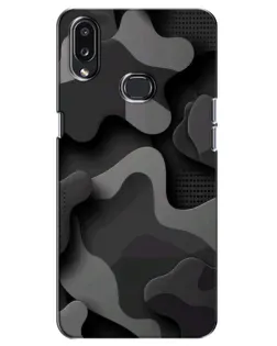 Чехол для Samsung Galaxy A10s (A107) с картинкой «Темный абстрактный камуфляж» Чехол для Samsung Galaxy A10s (A107) с картинкой «Темный абстрактный камуфляж»