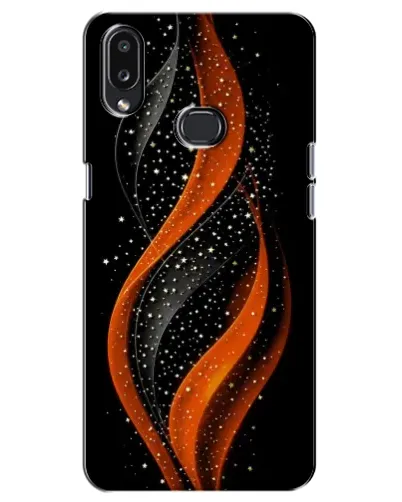 Чехол для Samsung Galaxy A10s (A107) с картинкой «Огненная звездная волна»
