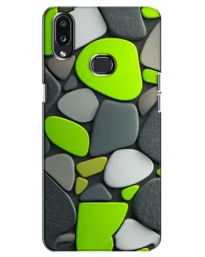 Чехол для Samsung Galaxy A10s (A107) с картинкой «Яркая неоновая галька»