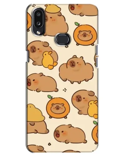 Чохол для Samsung Galaxy A10s (A107) з картинкою «Капібари з апельсинами»