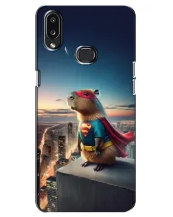 Чохол для Samsung Galaxy A10s (A107) з картинкою «Капі-мен супергерой»