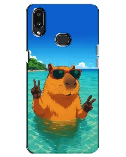 Чохол для Samsung Galaxy A10s (A107) з картинкою «Морська капібара»