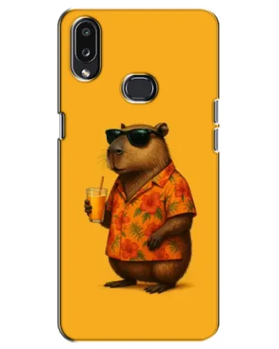 Чохол для Samsung Galaxy A10s (A107) з картинкою «Капібара на відпочинку»