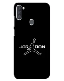 Чохол для Samsung Galaxy A11 (A115) з картинкою «Nike Pink Swirl»