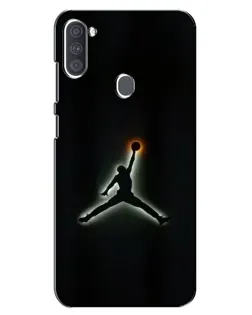 Чехол для Samsung Galaxy A11 (A115) с картинкой «Jordan Gradient Logo»