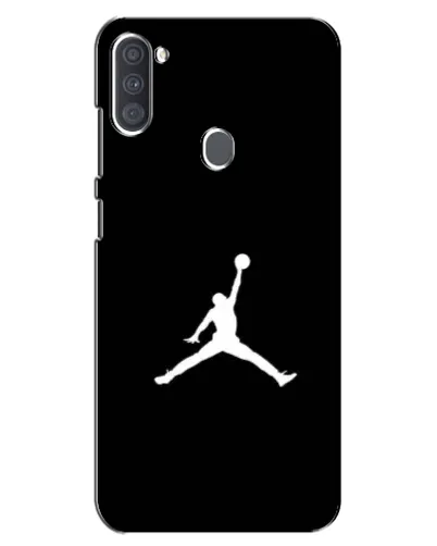Чехол для Samsung Galaxy A11 (A115) с картинкой «Jordan Silhouette»
