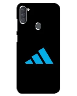 Чохол для Samsung Galaxy A11 (A115) з картинкою «Adidas Cyan Logo»