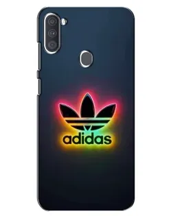 Чохол для Samsung Galaxy A11 (A115) з картинкою «Неоновий Adidas»