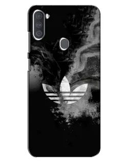Чохол для Samsung Galaxy A11 (A115) з картинкою «Абстрактний дим Adidas»