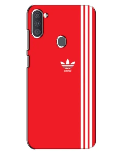 Чохол для Samsung Galaxy A11 (A115) з картинкою «Червоний мінімалізм Adidas»