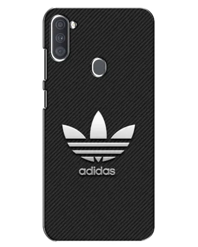 Чохол для Samsung Galaxy A11 (A115) з картинкою «Adidas Карбонова текстура»