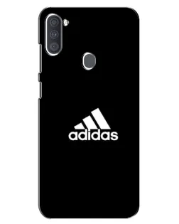 Чохол для Samsung Galaxy A11 (A115) з картинкою «Чорна класика Adidas»