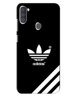 Чохол для Samsung Galaxy A11 (A115) з картинкою «Adidas з діагональними смугами»