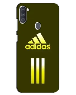 Чохол для Samsung Galaxy A11 (A115) з картинкою «Оливковий градієнт Adidas»