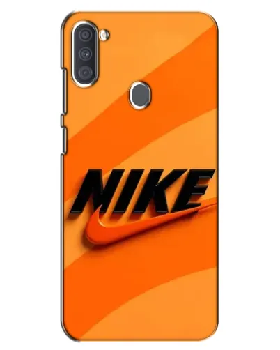 Чехол для Samsung Galaxy A11 (A115) с картинкой «Оранжевый драйв Nike» Чехол для Samsung Galaxy A11 (A115) с картинкой «Оранжевый драйв Nike»