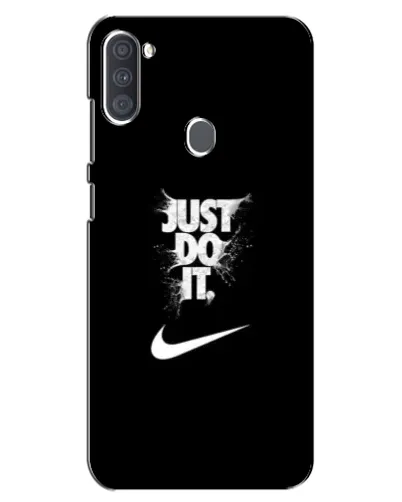 Чехол для Samsung Galaxy A11 (A115) с картинкой «Текстовый принт Nike» Чехол для Samsung Galaxy A11 (A115) с картинкой «Текстовый принт Nike»
