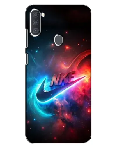 Чехол для Samsung Galaxy A11 (A115) с картинкой «Огненный логотип Nike» Чехол для Samsung Galaxy A11 (A115) с картинкой «Огненный логотип Nike»