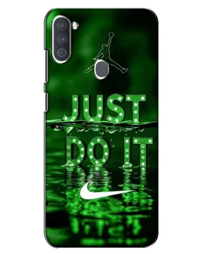 Чехол для Samsung Galaxy A11 (A115) с картинкой «Зеленый неоновый Nike» Чехол для Samsung Galaxy A11 (A115) с картинкой «Зеленый неоновый Nike»