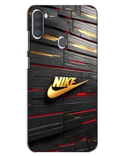 Чехол для Samsung Galaxy A11 (A115) с картинкой «Золотой Nike на металле» Чехол для Samsung Galaxy A11 (A115) с картинкой «Золотой Nike на металле»