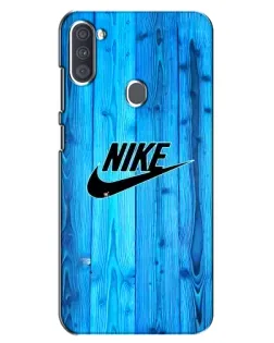 Чехол для Samsung Galaxy A11 (A115) с картинкой «Голубое дерево Nike»