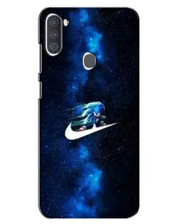 Чехол для Samsung Galaxy A11 (A115) с картинкой «Звездный путь Nike»