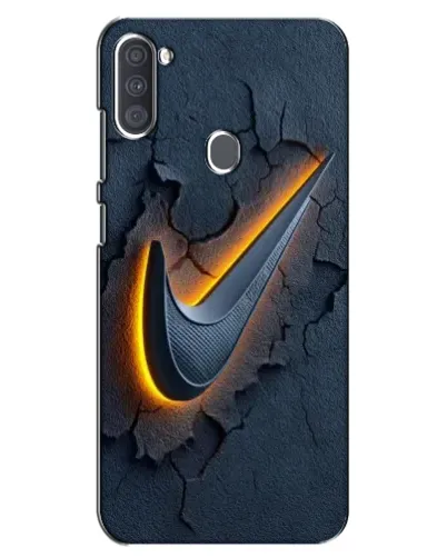Чехол для Samsung Galaxy A11 (A115) с картинкой «Объемный логотип Найк» Чехол для Samsung Galaxy A11 (A115) с картинкой «Объемный логотип Найк»