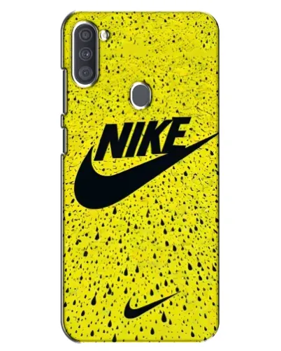 Чехол для Samsung Galaxy A11 (A115) с картинкой «Желтый текстурный Nike» Чехол для Samsung Galaxy A11 (A115) с картинкой «Желтый текстурный Nike»