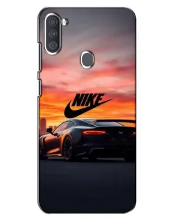 Чехол для Samsung Galaxy A11 (A115) с картинкой «Nike и суперкар»