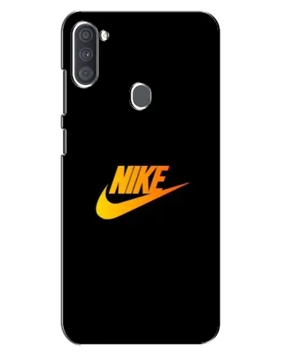 Чохол для Samsung Galaxy A11 (A115) з картинкою «Золотий логотип Nike»