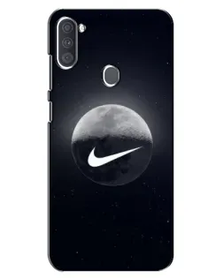 Чехол для Samsung Galaxy A11 (A115) с картинкой «Nike в стиле граффити»