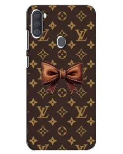 Чохол для Samsung Galaxy A11 (A115) з картинкою «LV з бантом»