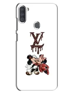 Чохол для Samsung Galaxy A11 (A115) з картинкою «LV та Міккі Маус»