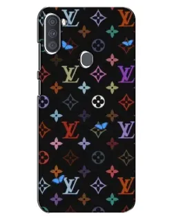 Чохол для Samsung Galaxy A11 (A115) з картинкою «Кольорова монограма LV»
