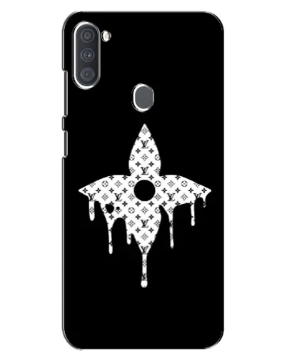 Чохол для Samsung Galaxy A11 (A115) з картинкою «Квіткова монограма»
