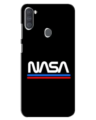 Чехол для Samsung Galaxy A11 (A115) с картинкой «NASA — классика Red Blue» Чехол для Samsung Galaxy A11 (A115) с картинкой «NASA — классика Red Blue»