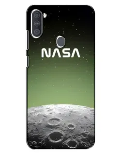 Чехол для Samsung Galaxy A11 (A115) с картинкой «NASA — лунный градиент»