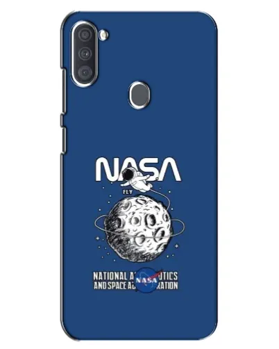 Чехол для Samsung Galaxy A11 (A115) с картинкой «NASA — лунная миссия» Чехол для Samsung Galaxy A11 (A115) с картинкой «NASA — лунная миссия»