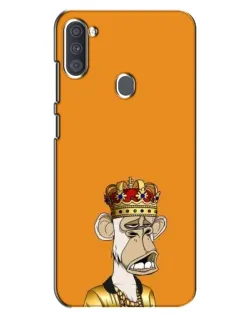 Чохол для Samsung Galaxy A11 (A115) з картинкою «Золота мавпа Bored Ape»